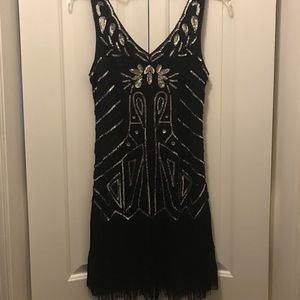 Sequined Flapper Dress